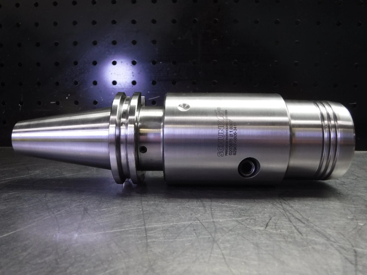 Schunk CAT40 1" Hydraulic Tool Holder 6" Projection 0203676 (LOC1228B)