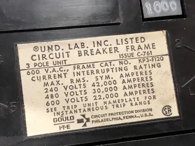 USED SIEMENS KP3F120