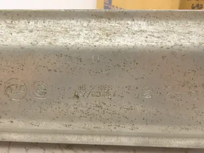 EGS O-Z Gedney C-300 Rigid Conduit Body 3" Type C Malleable Iron