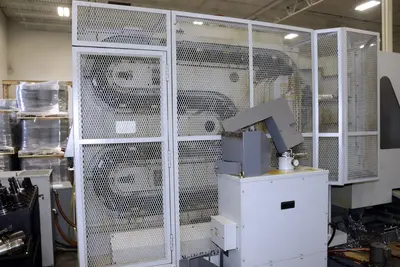 Used 2008 HYUNDAI KIA KH50G Horizontal Machining Centers Illinois US | Machinery Marketing International #779381