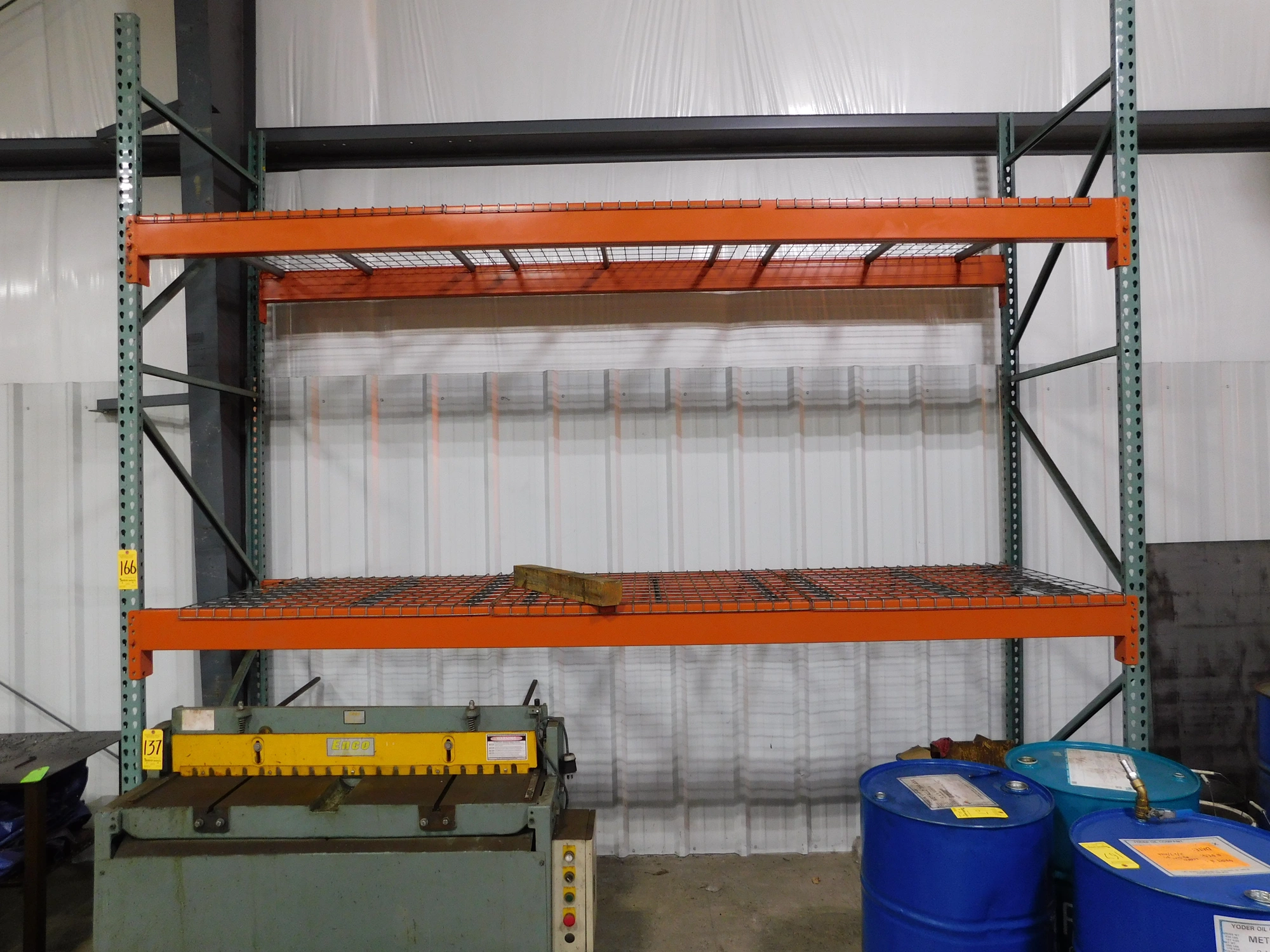 Used _UNKNOWN_ _UNKNOWN_ Pallet Racking Indiana US | Thompson Auctioneers #1322531