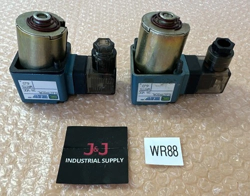(2) PREOWNED- MAC Solenoid Valves 24VDC 6.0Watts || FAST SHIPPED 🇺🇸 WARRANTY