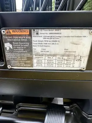 USED 2018 HYSTER H90FT