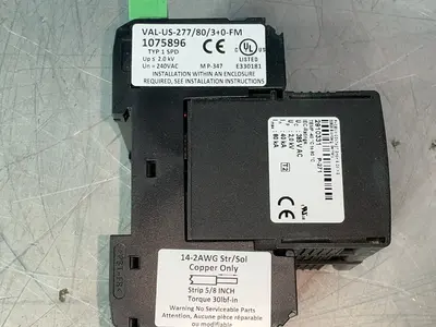 Used PHOENIX CONTACT VALUS277/80/3+0FM Surge Protectors Ohio US | HGR 24 #1515745