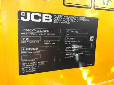 Used 2020 JCB 1CXT HF Backhoe Loaders Utah US | Global Remarketing #1475019