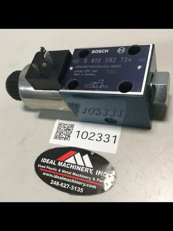 Used BOSCH 0 810 092 134 Valves/Fittings Michigan US | Ideal Machinery #794886