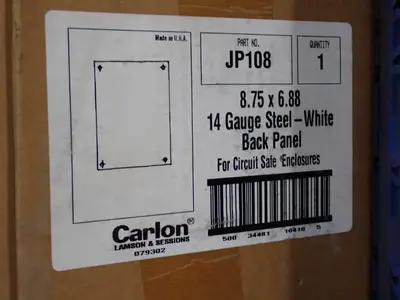 Back Panels & Vent