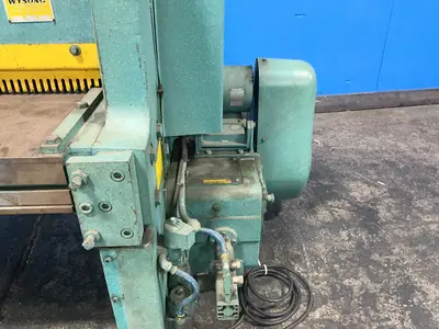 Used WYSONG 1072 Power Squaring Shears (Inch) Ohio US | HGR 24 #1322833