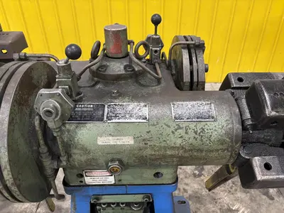 2,000 LBS X 12" LITTELL MODEL #20-12 DOUBLE END PULL OFF UNCOILER COIL REEL: STOCK #23709