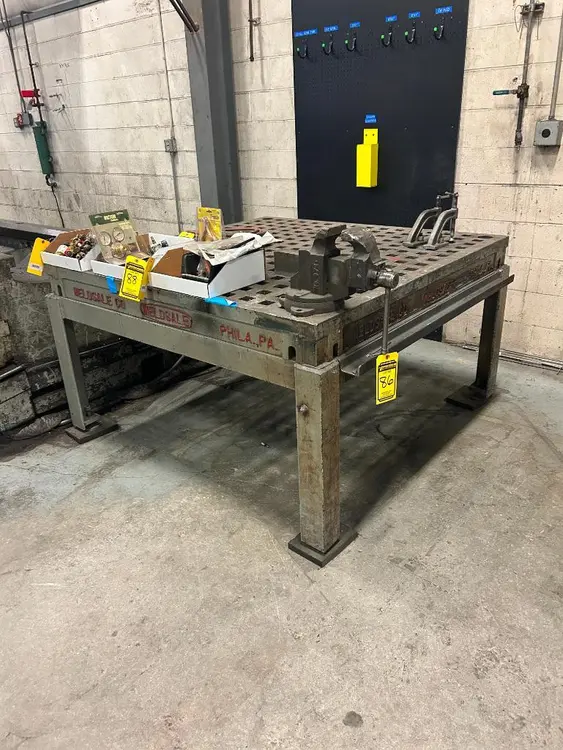 Used _UNKNOWN_ _UNKNOWN_ Welding Tables Virginia US | Myron Bowling Auctioneers Inc #1553507