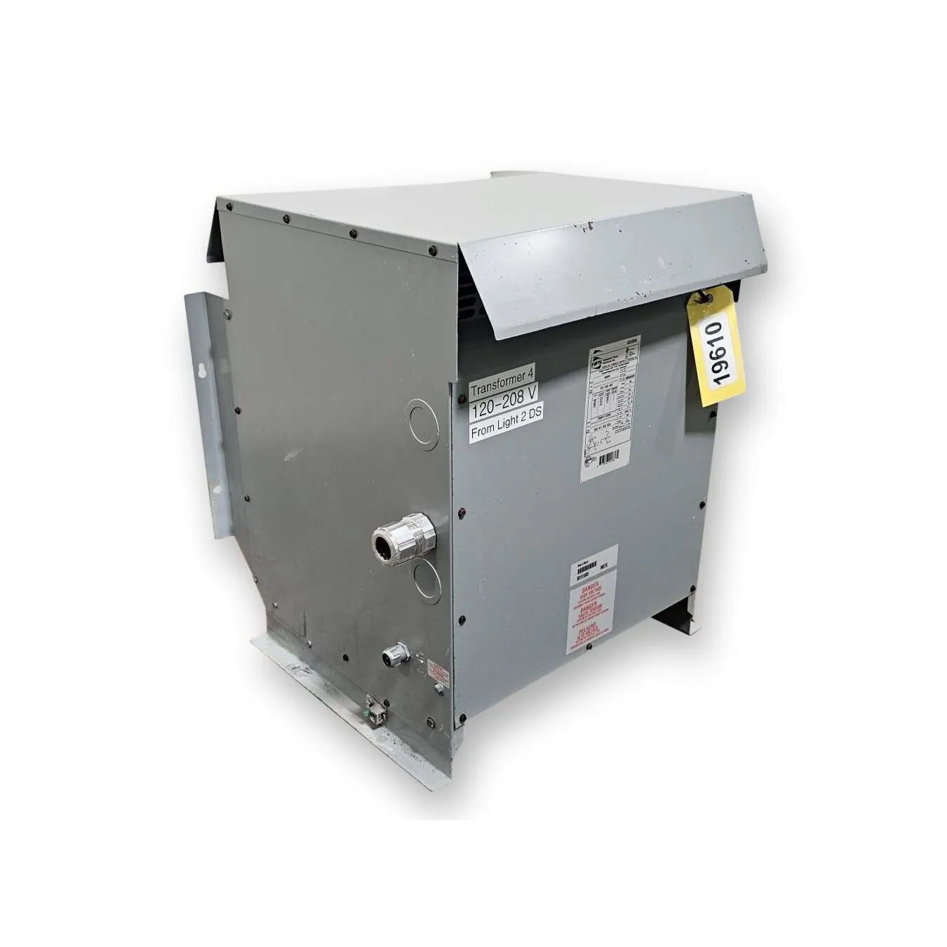 Used Hammond 45 KVA Dry Type 3-Phase Transformer