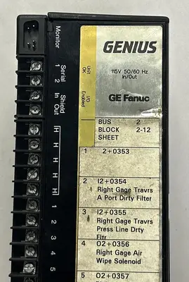 Used GE FANUC IC660EBD100C PLC Input & Output Ohio US | Surplus Asset Holdings #1236921