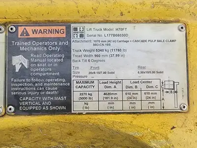 USED 2006 HYSTER H70FT
