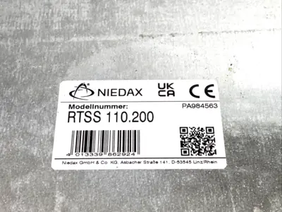 Used Niedax RTSDVRS 200-2.0 S,RTSS 110.200 Misc Electrical & Power Parts Michigan US | Maverick Industrial Sales #1487634