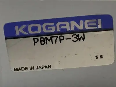USED KOGANEI PBM7P-3W