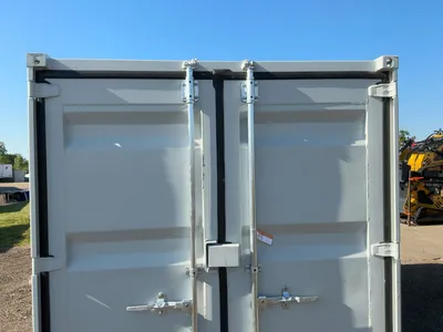 New 11’ Job Site Storage Container, 133-1/2” long x 80” Wide x 88-1/2” tall overall, Swing Doors on ...