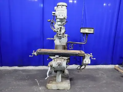 Bridgeport 42" X 9" Vertical Mill