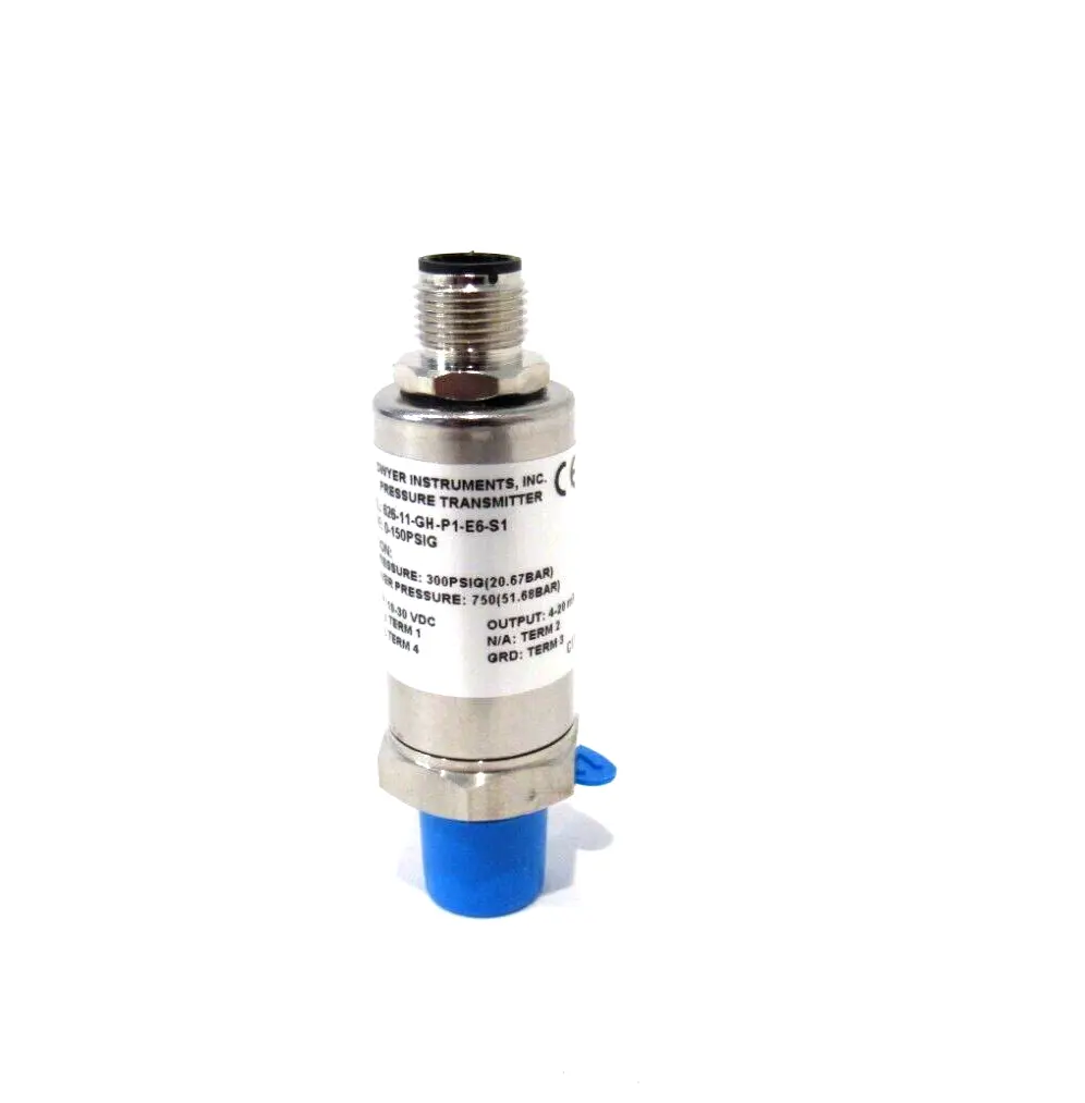 NEW DWYER 626-11-GH-P1-E6-S1 PRESSURE TRANSMITTER 62611GHP1E6S1