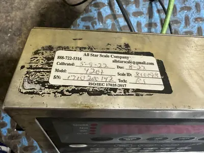 USED WEIGH-TRONIX DS6060-40