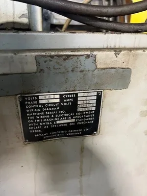 1969 BRYANT CENTERHOLE GRINDERS, CENTER HOLE | GCH Machinery (3)