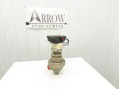 WA Kates HB11T-I Flow Rate Control Valve 1.5"NPT w/Actuator & Positioner