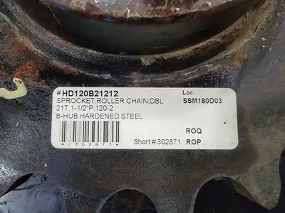 USED TSUBAKI HD120B21212