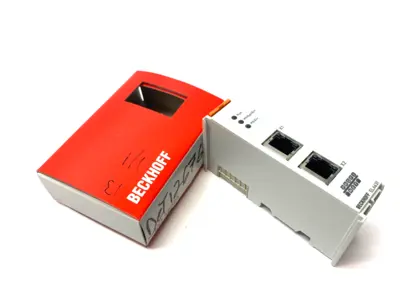 USED BECKHOFF ETHERCAT 2-PORT COMMUNICATION INTERFACE, PROFINET RT CONTROLLER