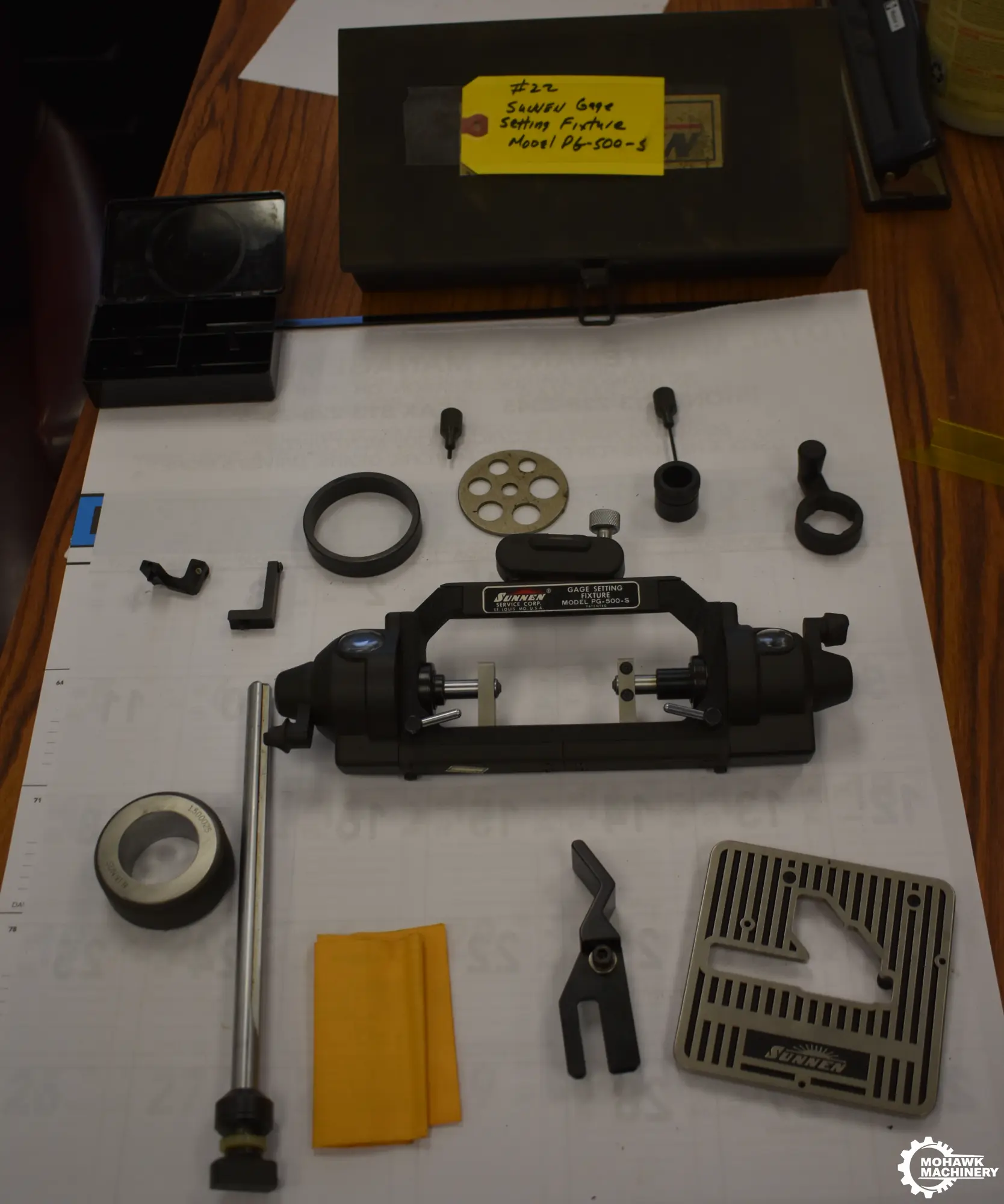 SUNNEN "PG-500-S" GAGE SETTING FIXTURE