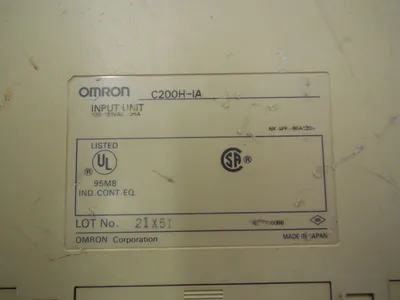 OMRON C200H-IA INPUT UNIT C200HIA