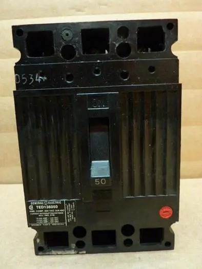 Used GE TED136050 Circuit Breakers Michigan US | Ideal Machinery #594117
