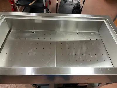 Used Wells Used Wells RCP-300 45" Drop-In Buffet Table Refrigerator insert with 3 Food Pan Capacity 120V Refrigerators Illinois US | Falcon Restaurant Supply #1376146