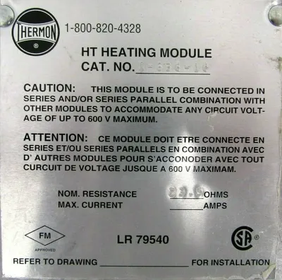 NEW THERMON A-636-16 HEATING MODULE A63616