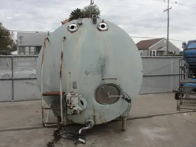 SPC7512  Tank 1700 gallon horizontal tank, Stainless Steel Contact Parts
