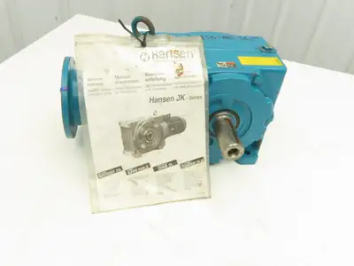 Brook Hansen JKN32C 35.5U Gearbox 35.5:1 Ratio Reducer 49rpm RH 143/145TC