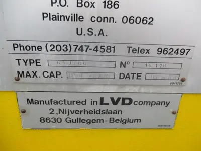 USED 1990 LVD 65-JS-06