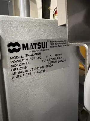 New | in-Stock 2026 MATSUI SMGL-300 Granulators Georgia US | Zag Equipment #1263401