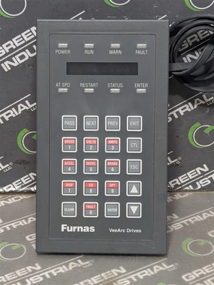 Furnas VeeArc Micro7000 Adjustable Frequency Drive Remote Operator Panel Used