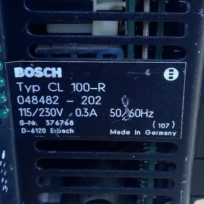 Bosch CL100-R PLC Control - Base Unit 048482-202 3H