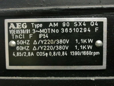 USED PFEIFFER UNO 030A