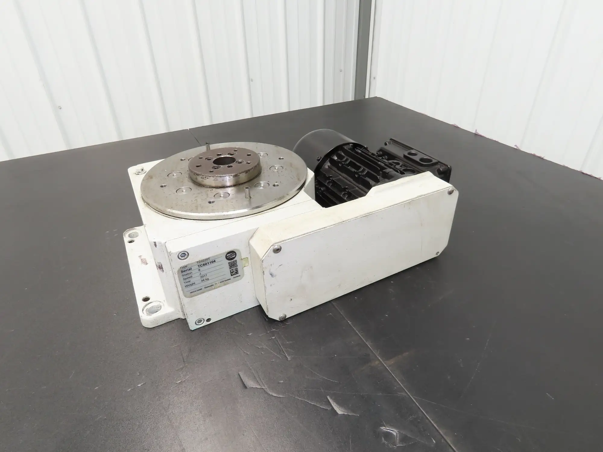 Weiss TC0220T Rotary Indexing Table 8-Station 220mm OD .14kw 230/480V 3PH