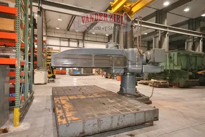 Carlton 8’ x 19” Radial Drill, Lever Shift