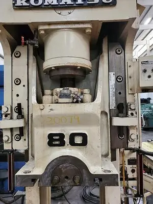 Used 1975 KOMATSU OBS 80 Gap Frame (OBS) Presses Pennsylvania US | Hildebrand Machinery Co. #1481717