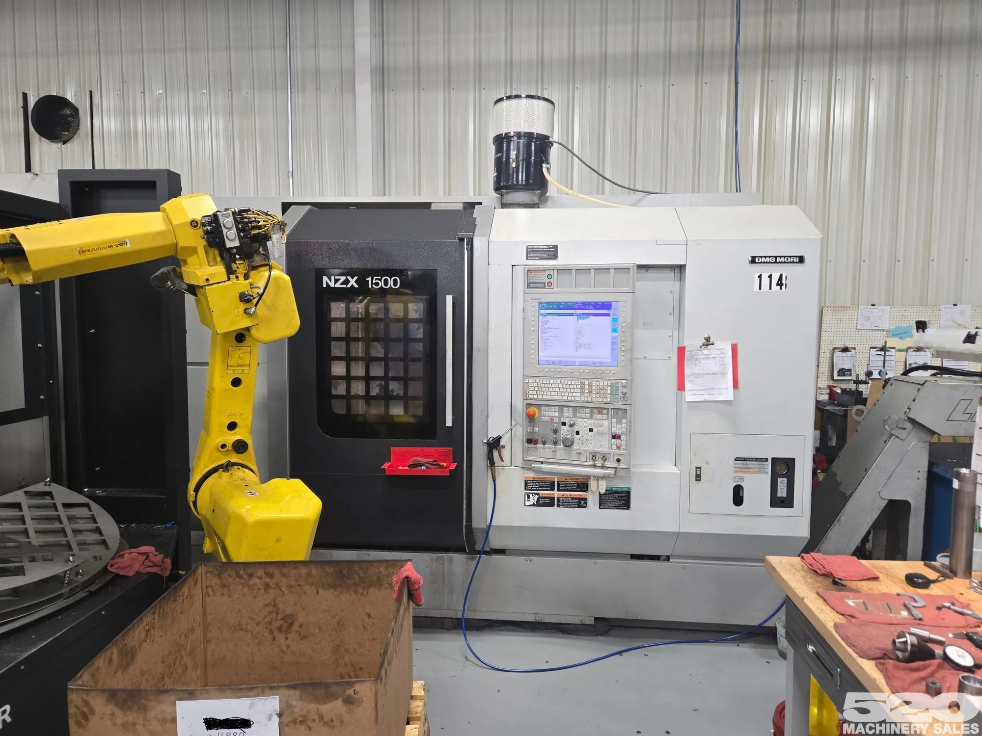 2014 DMG Mori Seiki NZX1500/800S + Halter Robot Loader
