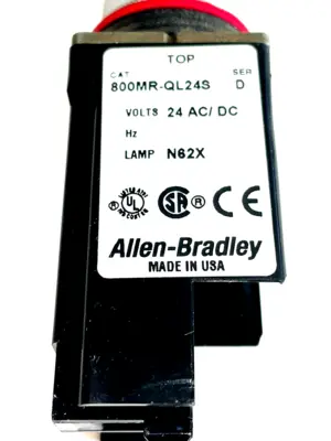 A / B 800MR-QL24GS PILOT LIGHT SER. D 800MRQL24S 800MRQL24GS NEW, SURPLUS