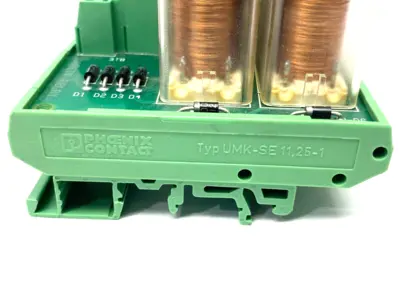 Used Universal Instruments Safety Relay Module DIN Rail Mount Relays & Switches Michigan US | Maverick Industrial Sales #1402278