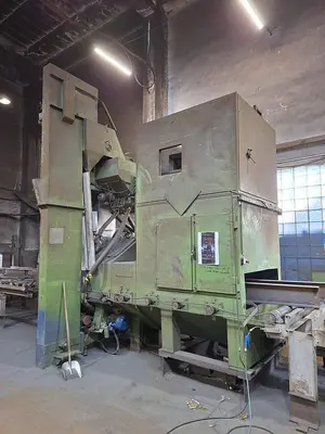 Used 1983 GUTMAN RZ-1252 Roller Conveyor Shot Blaster CZ | Amaron s.r.o. #1288582
