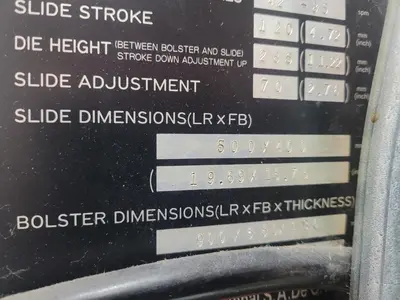 1998 KOMATSU OBS 60L-VS-3 Stamping Presses | MD Equipment Services LLC (31)
