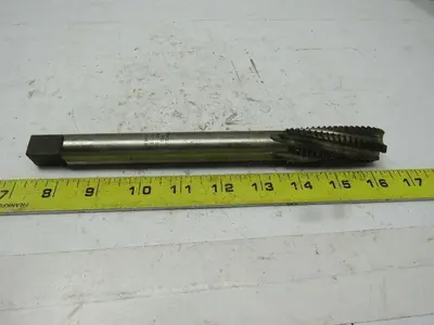 Vermont 1" 14  Spiral Plug Tap 4 Flute HHS 9" over all length For Cast Aluminum