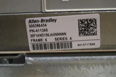 125 HP 20F1AND156JA0NNNNN ALLEN BRADLEY PowerFlex 755 AC Drive BRAND NEW #S-409