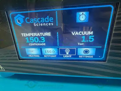Used CASCADE CVO-5 DOUBLE UP VACUUM OVEN 14.4C TO 150C, 4.5 CU. FT WITH SHELVES Lab Vacuum Ovens California US | Equipment Lab #1262708